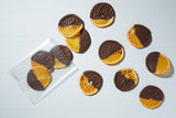 2-Pack of Crispy Dark Chocolate Orange Slices Snack Pack: 1.6oz Made in USA