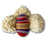 2-Pack Felted Soap AMERICANA Blended with Red White & Blue Made in USA