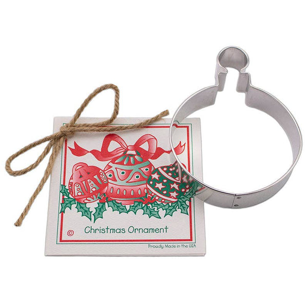 Christmas Ornament Cookie Cutter Made in USA