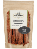 Limited Time Only: Lamb Strips - All-Natural - 3.5 oz (LIMITED SEASONAL ONLY): 4.5oz USA Raised and Made
