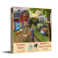 5580 Country Sunset 1000 pc Puzzle