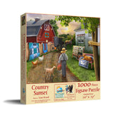 5580 Country Sunset 1000 pc Puzzle