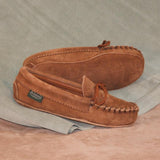 Children's Cowhide Double-Sole Moccasins #1340 Made in USA