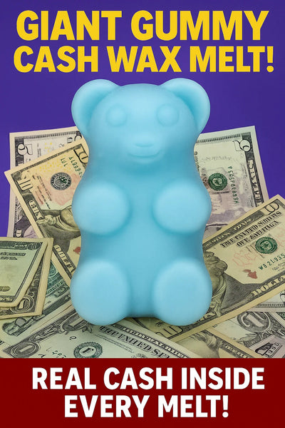 2-Pack WORLDS LARGEST GUMMY BEAR CASH WAX MELT
