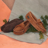 Children's Cowhide Double-Sole Moccasins #1340 Made in USA