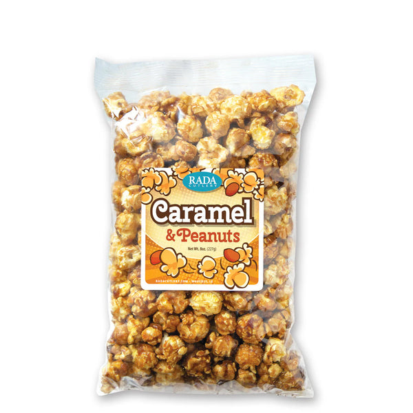 Sale: New Caramel and Peanut Popcorn Big Half Pound Size - Made in USA