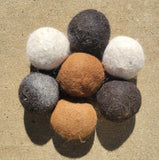 Two 3-Packs of Alpaca Dryer Balls Made in USA
