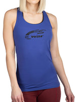SoftTech Ruby Royal Neon Racerback Tank Top by WSI Made in USA 034TBKR 034TBKL
