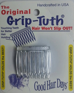 1.5" Grip-Tuth Hair Tucks (Set of 2) Made in US by Good Hair Days
