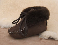 Baby Sheepskin Booties Made in USA by Footskins 100S/150S