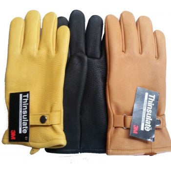 leather dress gloves made in usa The Jacket Maker Women Saltor Black Real Leather Wool Lined Dress Gloves