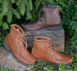 Men's Walking Boots Crepe Sole Made in America by Footskin