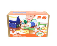 NEW! Tool Set Blue Toy Toolbox by Green Toys Made in USA