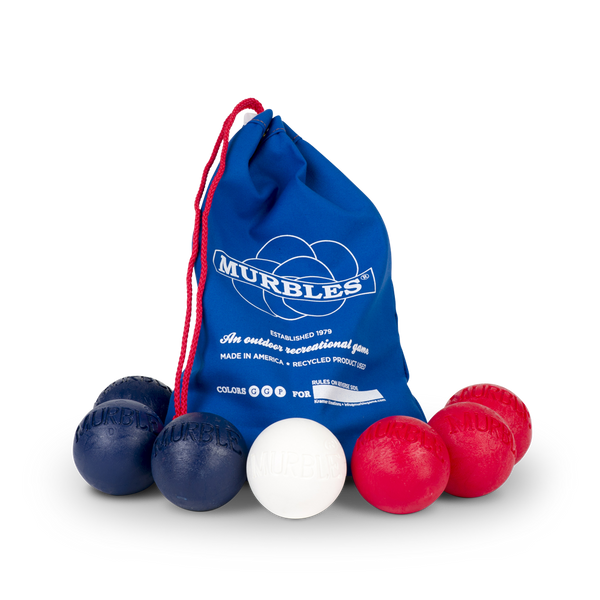 Murbles Game Tournament Standard Set – Up to 2 Players – 7 Balls Made in USA