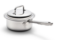 NEW! 1.75 Quart Saucepan with Cover by 360 Cookware Made in USA