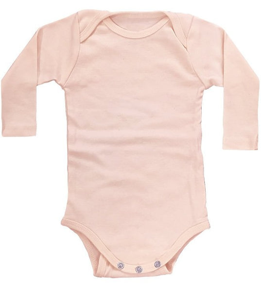Organic Infant Long Sleeve One Piece 2-Pack by Royal Apparel Made in USA 2037ORG