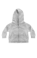 Infant Baby Triblend Fleece Zip Hoody Made in USA 25030