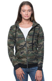 Sale: Camo Fleece Full Zip Hoody USA Made by Royal Apparel 3510CMO