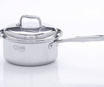 3Qt Stainless Steel Saucepan w/Cover USA Made IL003-PC