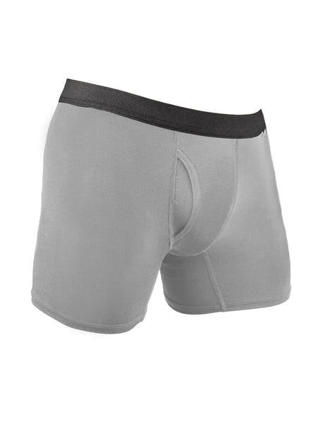 Sale: Gray HYPRTECH™ BAMBOO Brief With Fly Made in USA 451BCNG