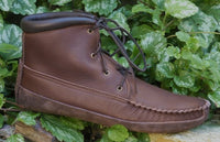 Men's Walking Boots Canoe Sole American-Made by Footskins