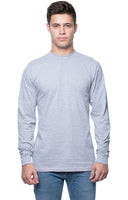 3-Pack Men’s Long Sleeve Crew Tee by Royal Apparel Made in America 5054