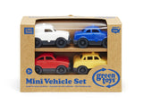 NEW! Mini Vehicle Car 4 pc Set by Green Toys Made in USA