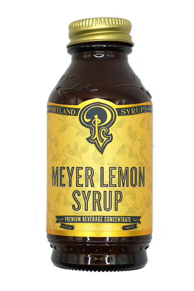 Meyer Lemon Syrup 3.4oz - cocktail / mocktail beverage mixer