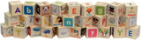 NEW! Maple ABC Blocks (Letter & Picture) with Tray Made in USA by Maple Landmark 76023