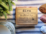Diva Goat Milk Soap Bar Patchouli Ylang Cinnamon Made in USA