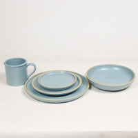NEW! Greystone BROOKLINE Dinner Set for Four by Emerson Creek Pottery Made in USA      Set, X4-2696 Brookline