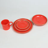 NEW! Mango BROOKLINE Dinner Set for Four by Emerson Creek Pottery Made in USA      Set, X4-2785 Brookline