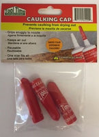 Caulking Cap Two 3-Packs Made in USA by Tool Time Corp