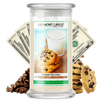 Chocolate Chip Cookie Cash Money Candles Made in USA