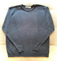 Clearance: Women's Crew-neck Cotton Sweater by Andrew Rohan Made in USA 060