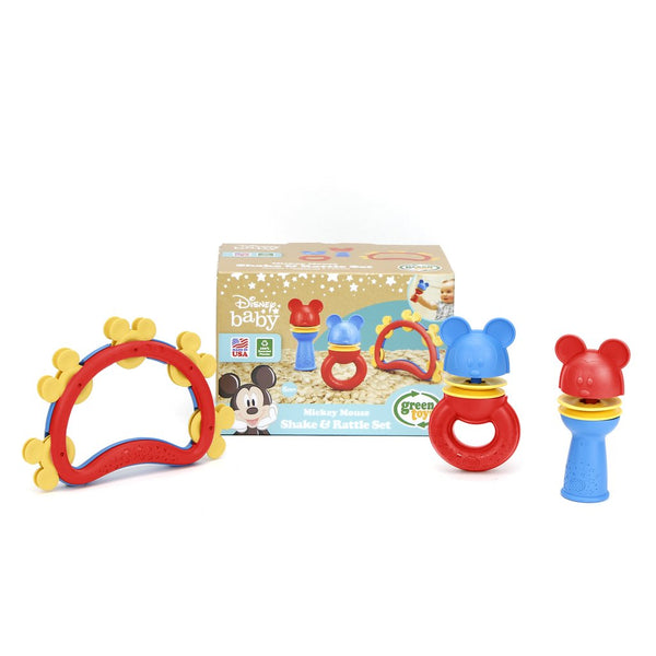 NEW! Mickey Mouse Shake & Rattle Set Made in USA