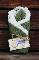Cotton Dishcloths 12x12 2-4pk USA Made by Country Cottons DishCLOTH
