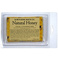 Natural Honey Facial Cleansing Bar by B.Witching Bath Co. Made in USA FC505