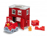 Fire Station Play Set Made in USA by Green Toys PFIR-1156