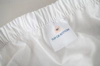 Classic USA Farmer Grown Cotton Single Fitted Sheet by American Blossom Linens Made in USA