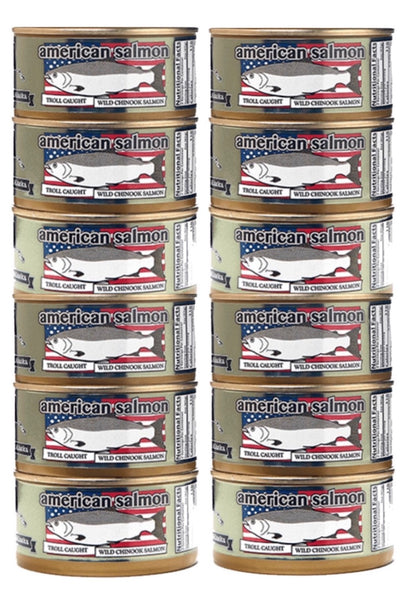 Sale: American Salmon 12-Pack from Alaska or West Coast