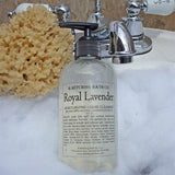 Fragrance Collection Royal Lavender Aloe Vera Body Lotion & Moisturizing Liquid Cleanser Set  by B. Witching Made in USA