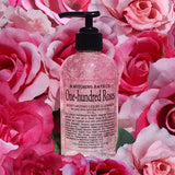 Fragrance Collection One-Hundred Roses Body Lotion & Moisturizing Liquid Cleanser Set  by B. Witching Made in USA