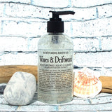Fragrance Collection Waves & Driftwood Body Lotion & Moisturizing Liquid Cleanser Set  by B. Witching Made in USA