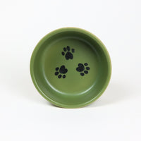 NEW! Large Moss Brookline Pet Bowl by Emerson Creek Pottery Made in USA 0162781
