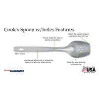Cook's Spoon with Holes by Rada Cutlery Made in USA R125