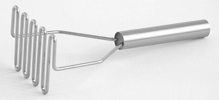 Standard Masher Stainless Steel 10" Made in USA SC-10