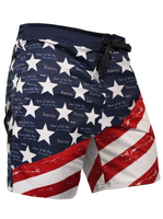 Men s Board Short USA Flag by WSI Sports Swimsuit Bathing Suit Made in MadeinUSAForever
