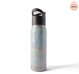 NEW! Irridescent Originals Water Bottle w/Black Cap Made in USA by Liberty Bottleworks AlumBottle