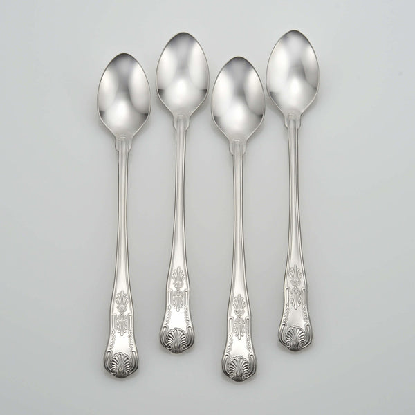 NEW! Sheffield Iced Tea Spoon Set Of 4 by Liberty Made in USA 2013S004G